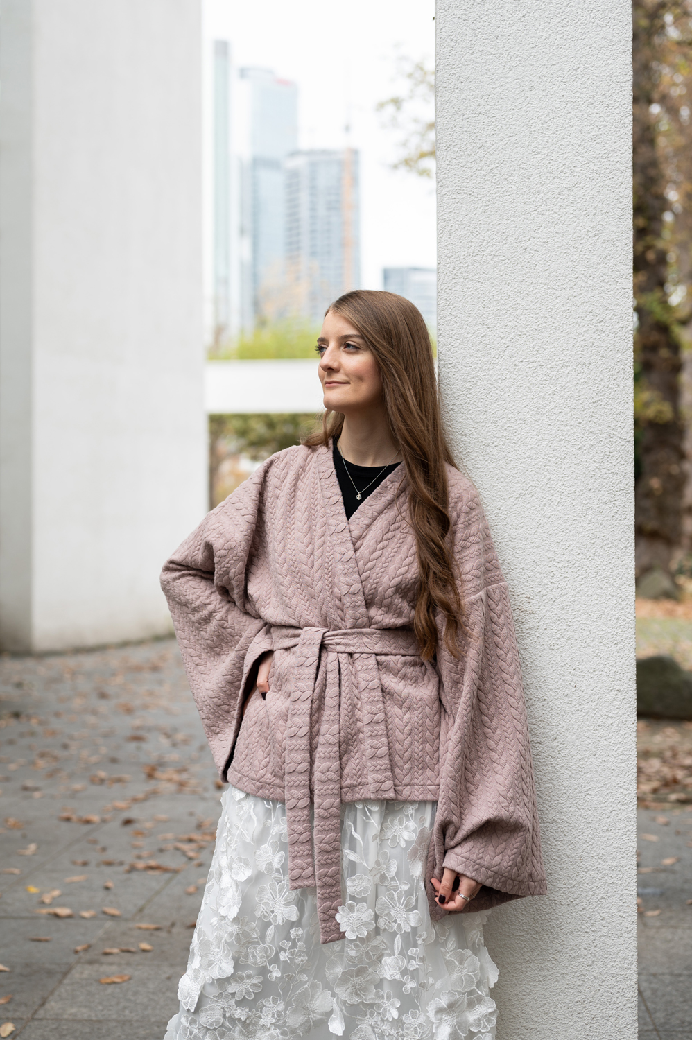 Kimonojacke Ella, Spitzenblütenrock Juliane