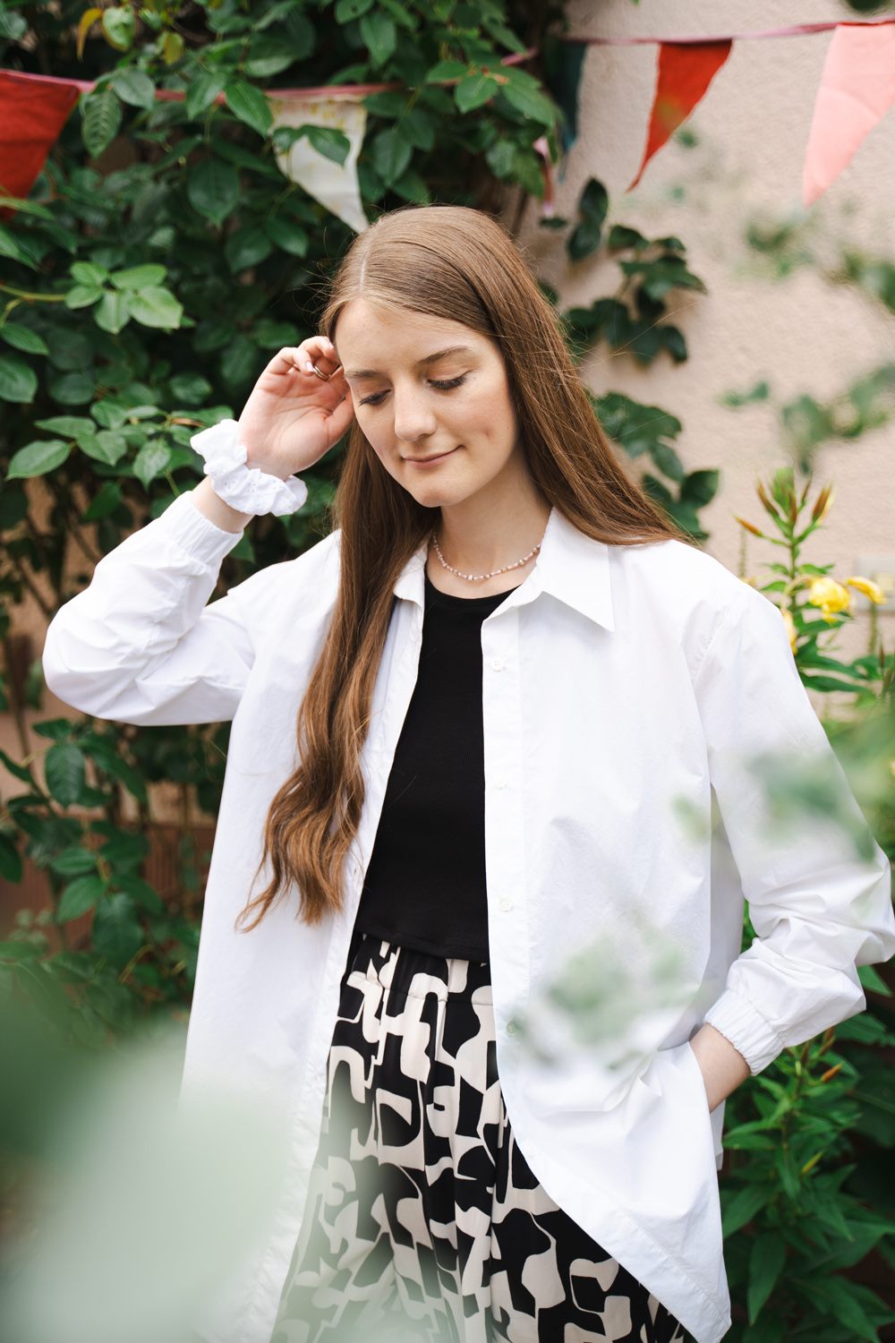 Bluse Marlene, Top Ann,      Hose Nala aus Viskose