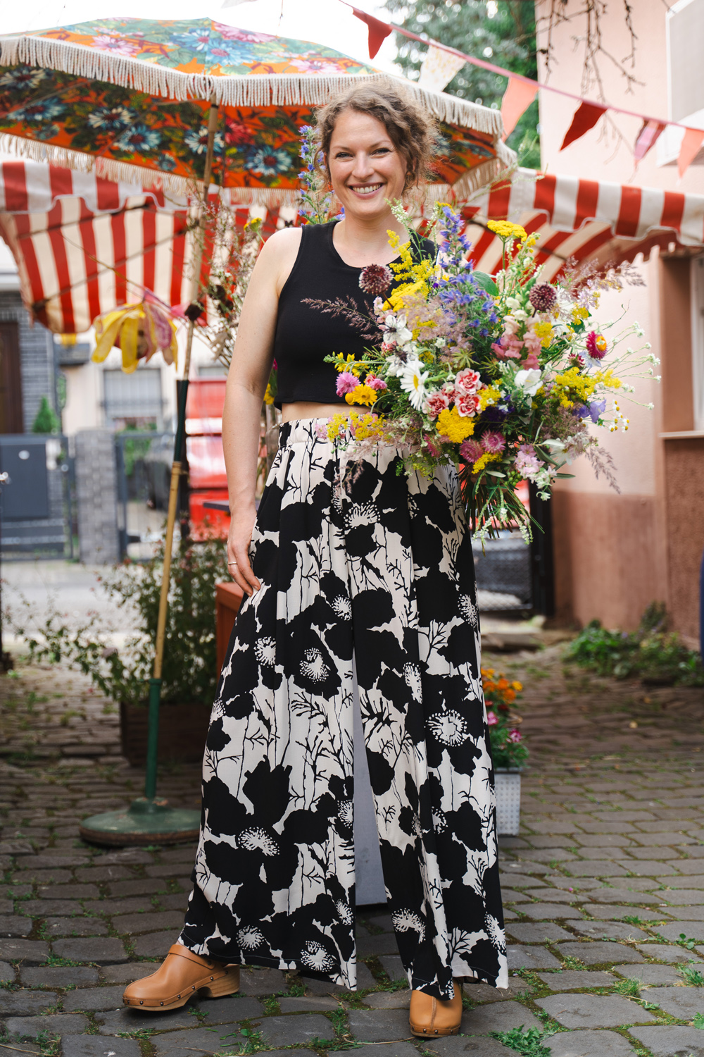 Top Ann, Hose Nala aus Viskose