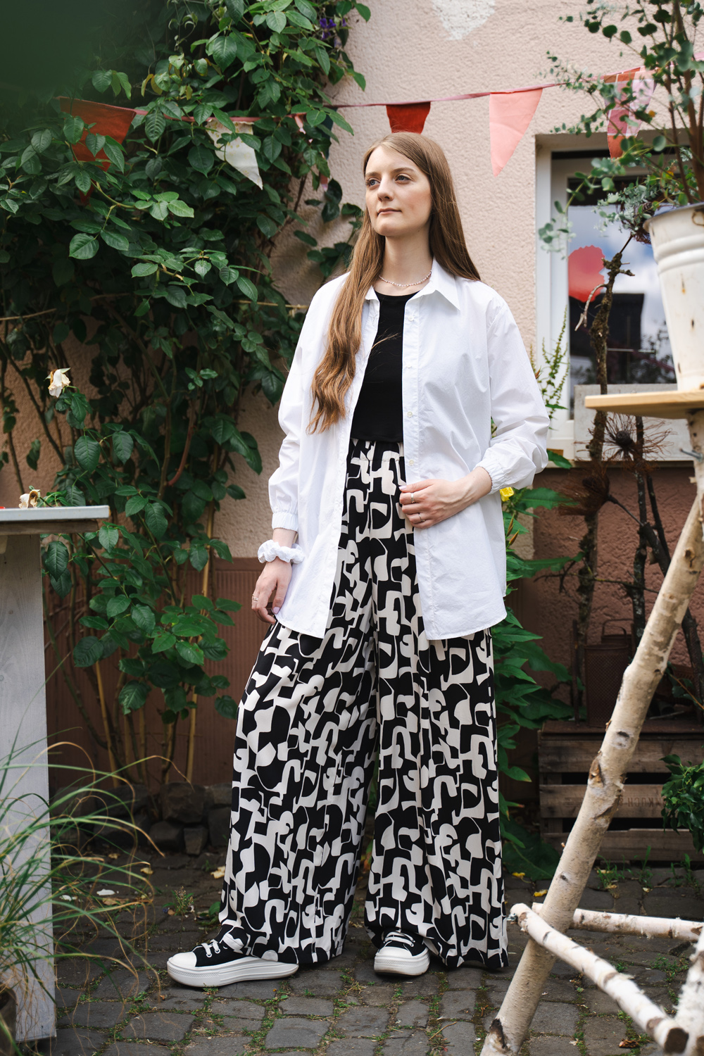 Bluse Marlene, Top Ann,      Hose Nala aus Viskose