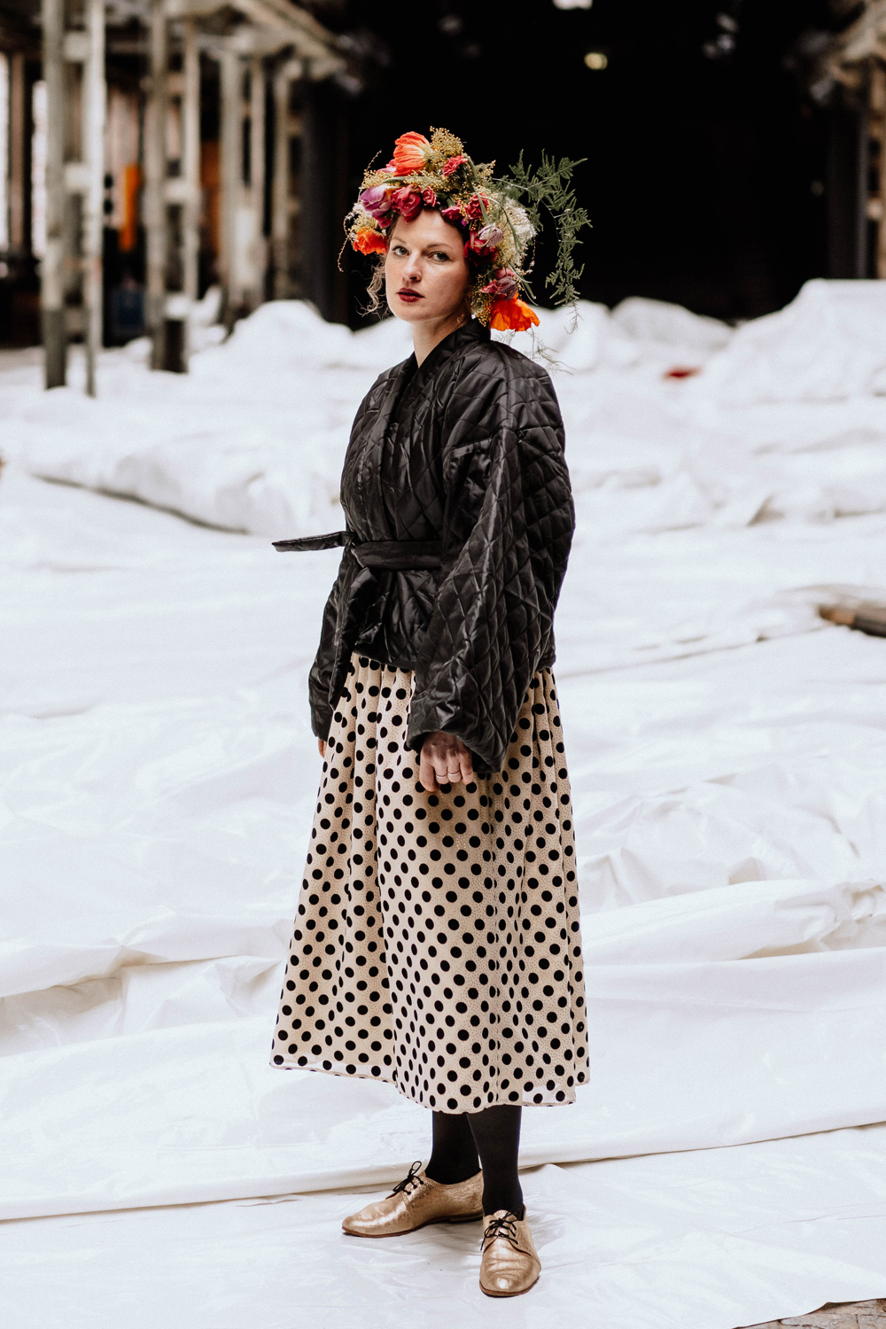 Steppkimono Liliane, Rock Rosa