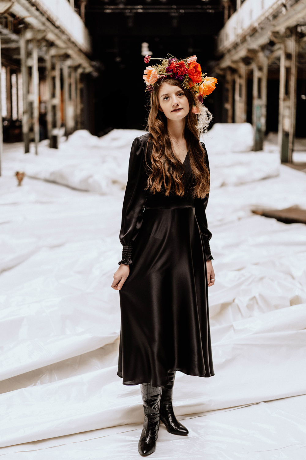 Seidenkleid, Einzelanfertigung